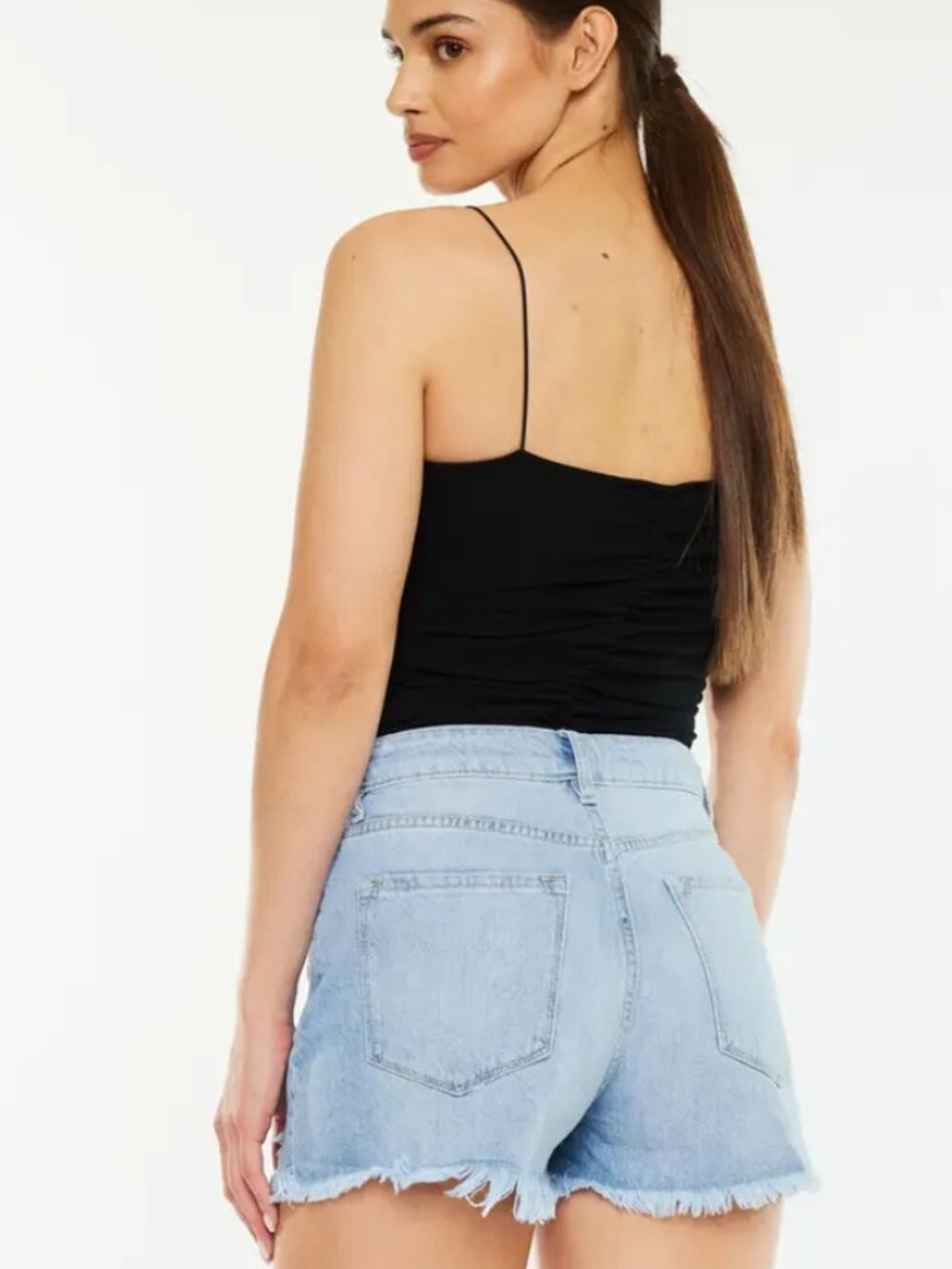 Ivanna Ultra High Rise Mom Shorts - Picture 2 of 2